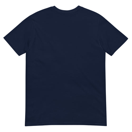 ABASOR Color Navy Blue Short-Sleeve Unisex T-Shirt image 1