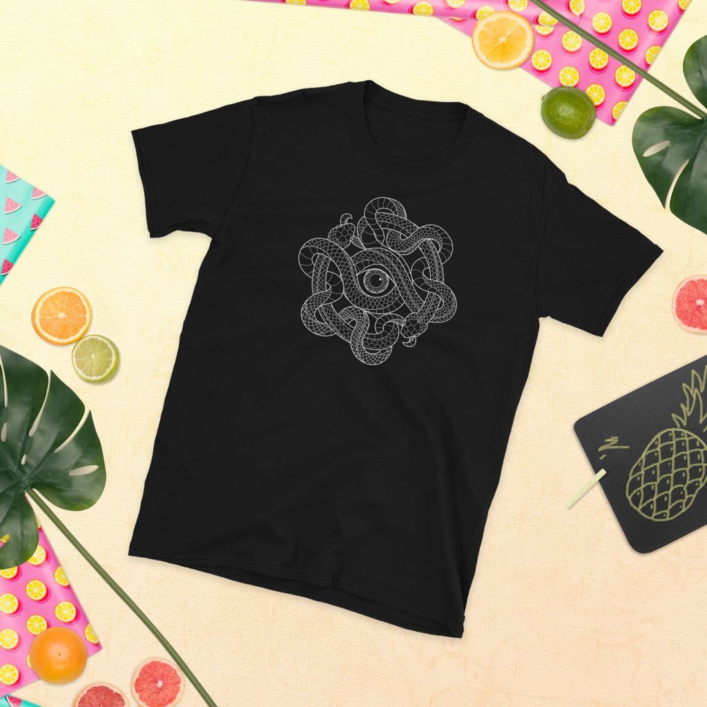 ABASOR Short-Sleeve Unisex T-Shirt - Black, 3XL image