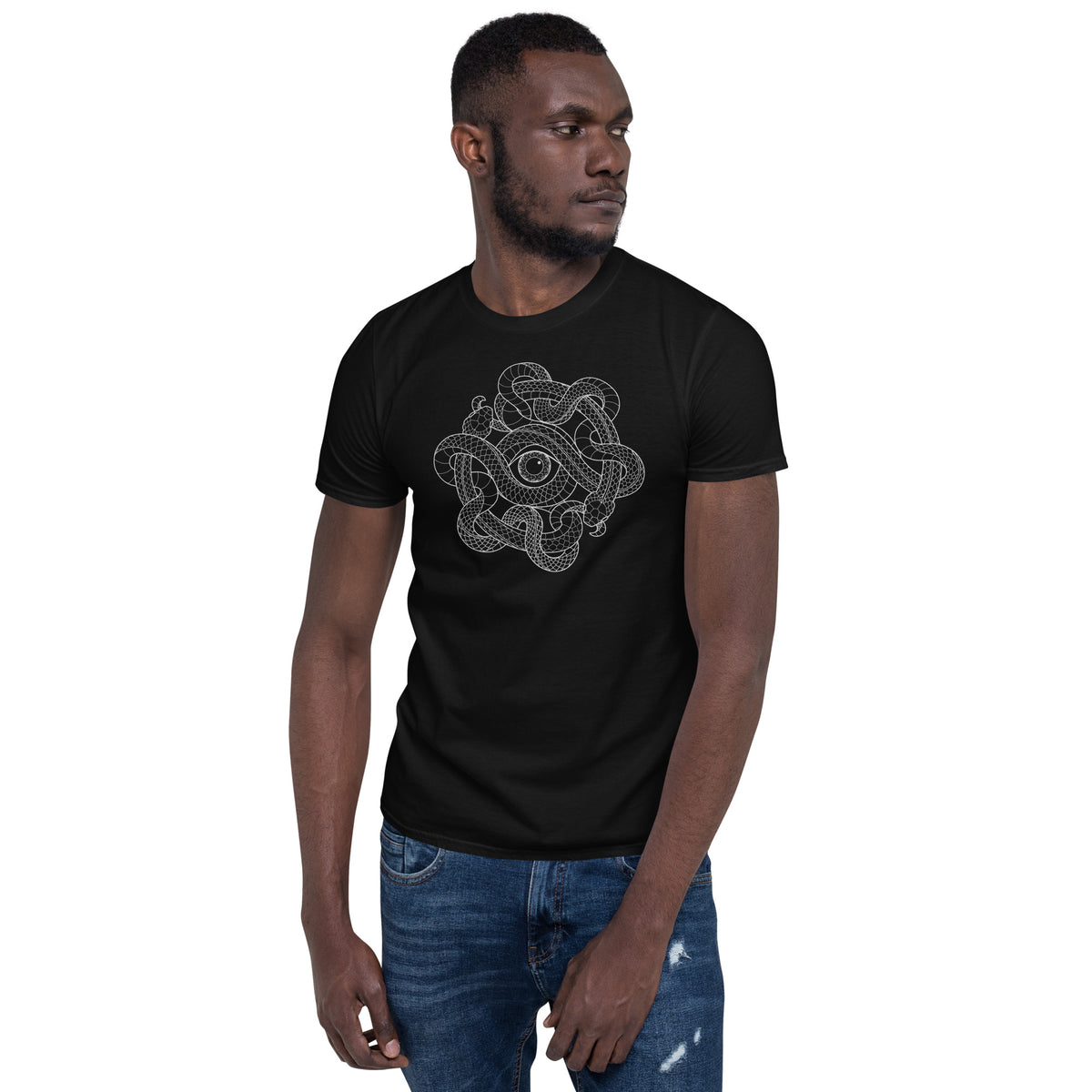 ABASOR Short-Sleeve Unisex T-Shirt - Black, S image