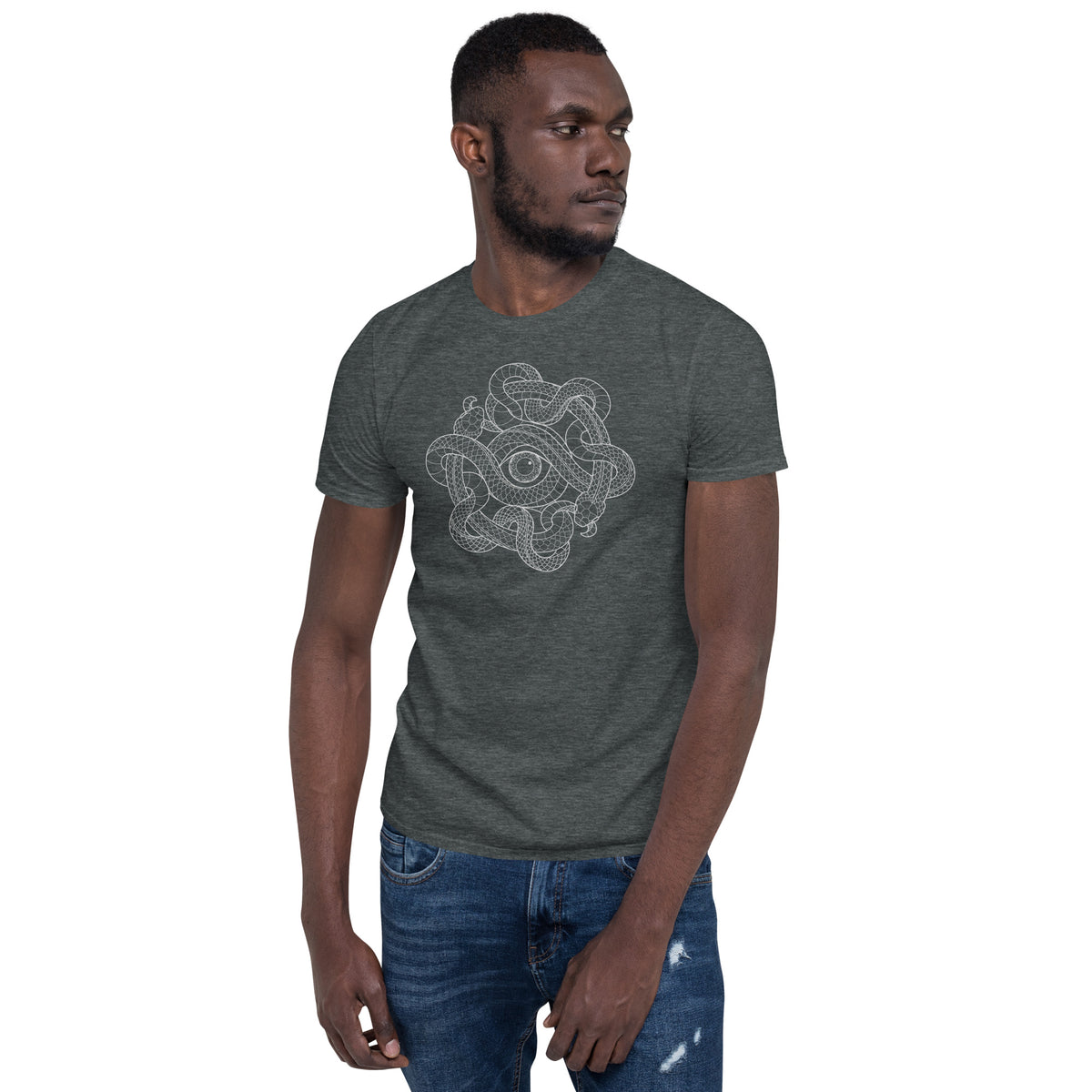 ABASOR Short-Sleeve Unisex T-Shirt - Dark Heather, 3XL image