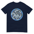 ABASOR Color Navy Blue Short-Sleeve Unisex T-Shirt image 0