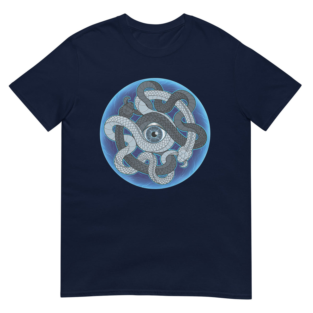 ABASOR Navy Unisex T-Shirt - Angel Blue