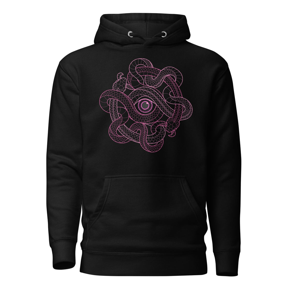 Abasor Pink Unisex Hoodie - Angel Blue
