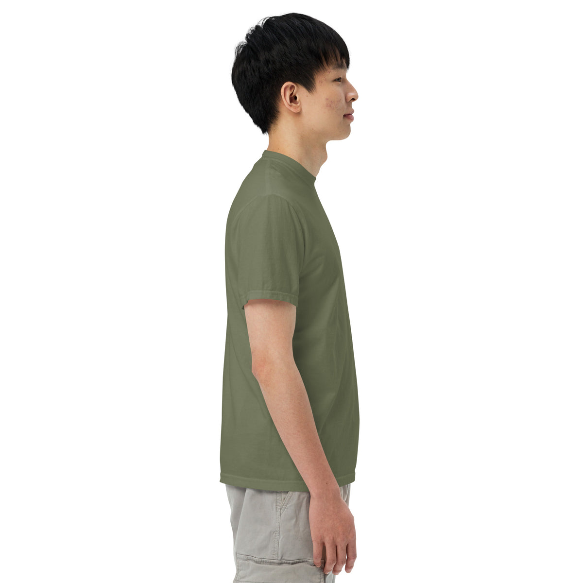 FMF DOC t-shirt in moss, right