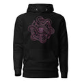 Abasor pink unisex hoodie, front