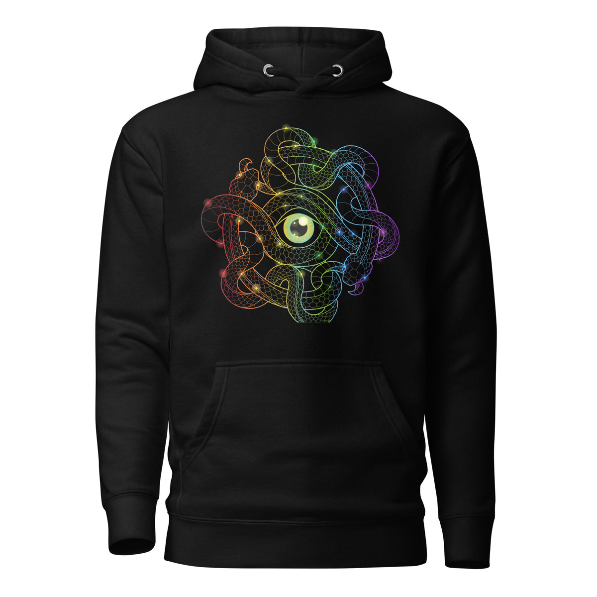 Abasor Q unisex hoodie, front