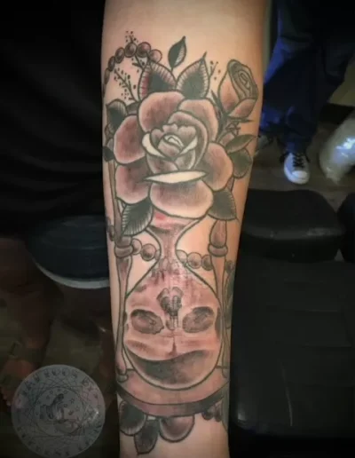 Hours Tattoo by Forrest Lang